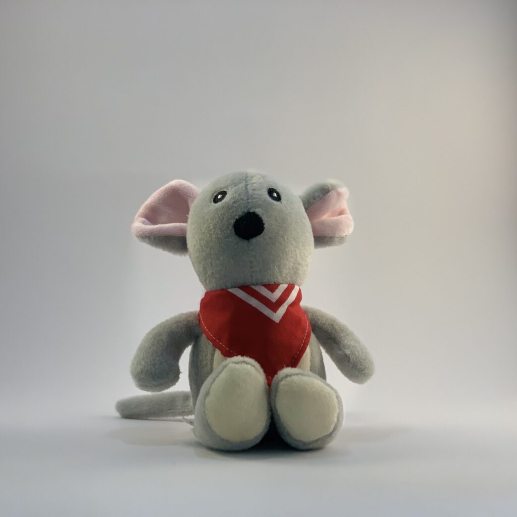 Knuffel muis Frits